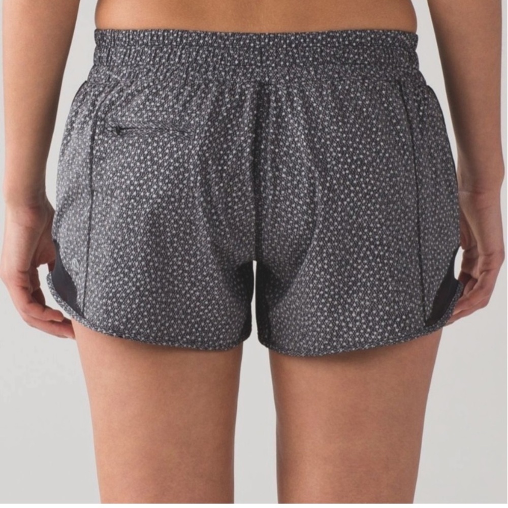 Lululemon hotty hot shorts, long (4”) reflective - Picture 2 of 6